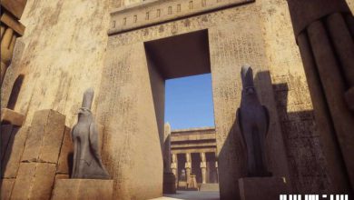 دانلود پروژه Modular Egyptian Temple HDRP برای یونیتی