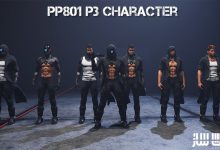 دانلود پکیج PP801 Character P3 برای آنریل انجین
