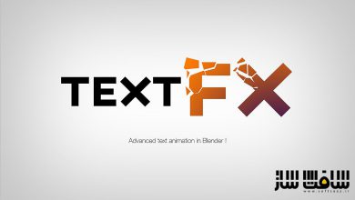 دانلود پلاگین Text Effects برای بلندر