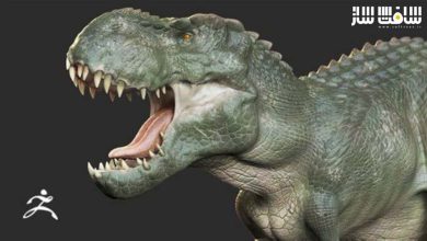 آموزش حجاری و تکسچرینگ دایناسور واقعی در Zbrush برای فیلم