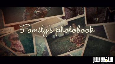 دانلود پروژه کتاب عکس خانوادگی برای افترافکت