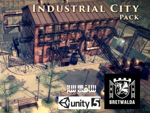 دانلود پروژه Industrial City Pack برای یونیتی