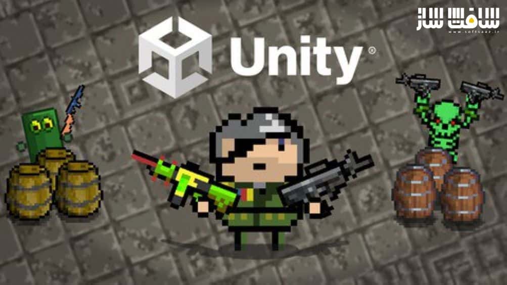 آموزش توسعه بازی Dungeon Gunner Roguelike دو بعدی در Unity 
