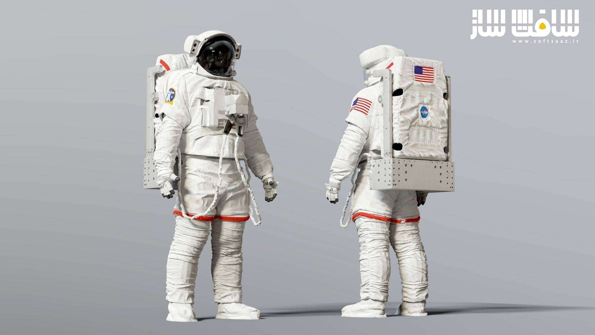 دانلود کالکشن مدل سه بعدی لباس فضایی