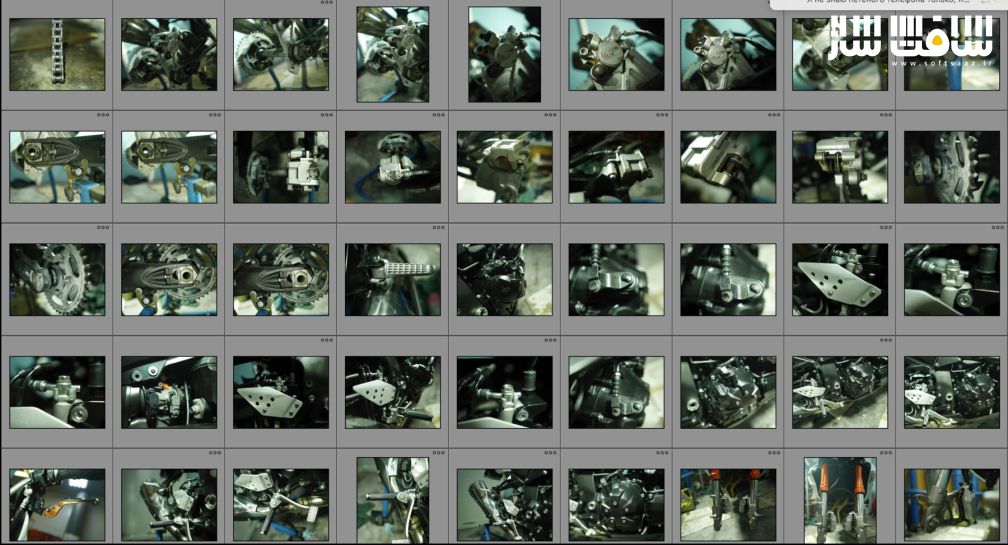 دانلود بیش از 860 تصویر رفرنس قطعات مکانیکی از Grafit Studio
