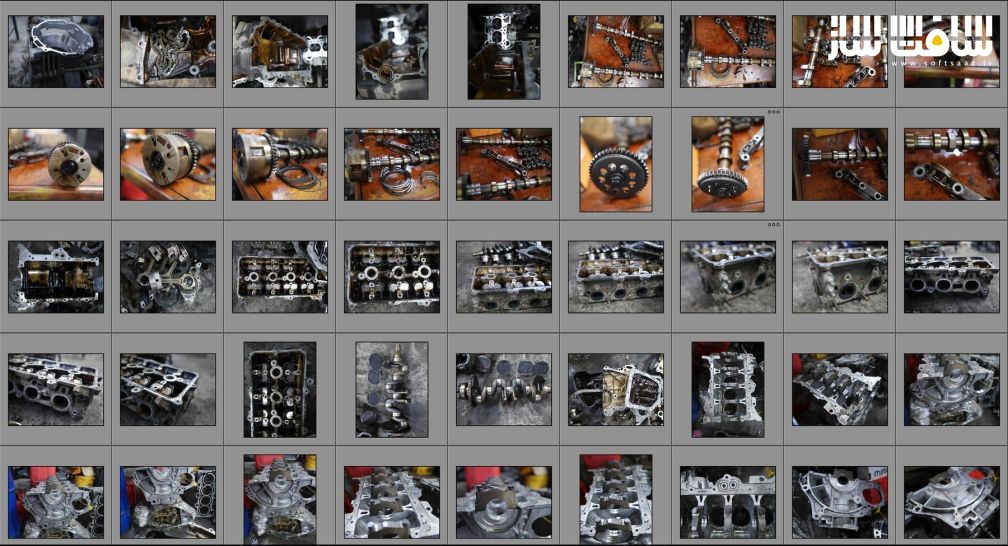 دانلود بیش از 860 تصویر رفرنس قطعات مکانیکی از Grafit Studio