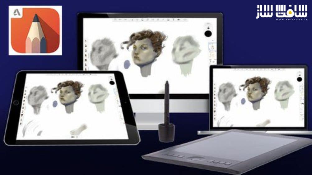 آموزش Sketchbook Pro برای مبتدیان روی PC Mac و iPad Pro