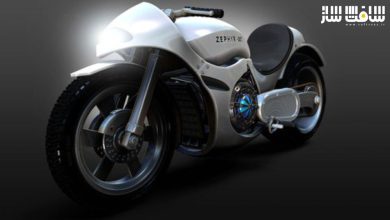 آموزش حجاری و مدلینگ سطح سخت یک موتور سیکلت در ZBrush4 R8