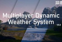 دانلود پروژه Multiplayer Dynamic Weather System V4 برای آنریل انجین