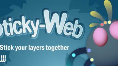 دانلود پلاگین Sticky-Web برای افترافکت