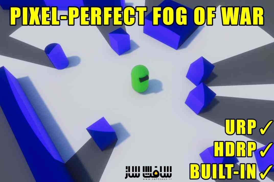 دانلود پروژه Pixel-Perfect Fog Of War برای یونیتی