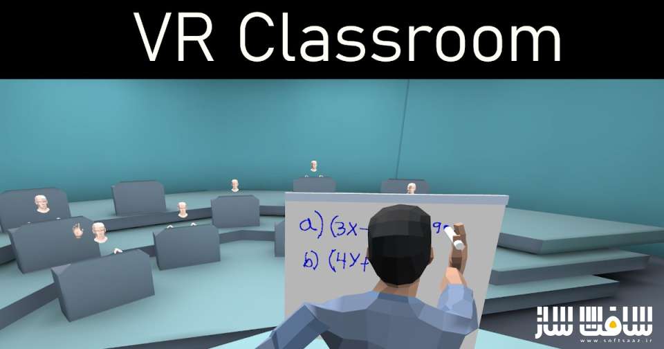دانلود پروژه VR Online Classroom Template برای یونیتی