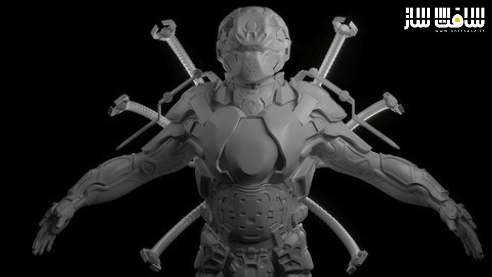 راهنمای کامل مدلینگ یک سرباز Sci-Fi از Arrimus 3D