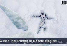 دانلود پروژه افکت های برف برای آنریل انجین