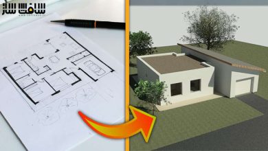 آموزش نحوه ساخت یک خانه کامل در رویت Revit