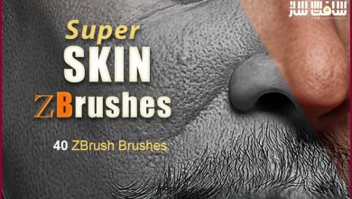دانلود 41 براش پوست واقعی انسان ، میوه ها و قسمت های مختلف بدن در ZBrush