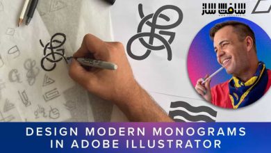 آموزش طراحی یک لوگوی مونوگرام مدرن در Adobe Illustrator