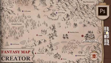 دانلود پروژه Fantasy Map Creator برای یونیتی