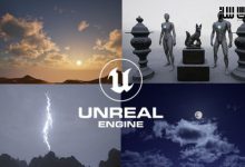 آموزش ساخت سیستم آب و هوا و آسمان در Unreal Engine 5