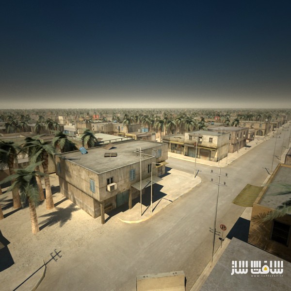 مدل فضای شهری عربی