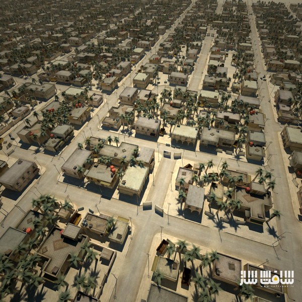 مدل فضای شهری عربی