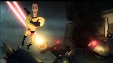 انیمیشن صحنه مبارزه در مایا