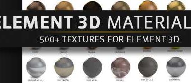 متریال برای Element 3D