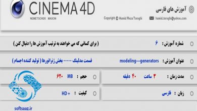 آموزش فارسی سینمافور دی