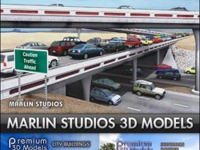 مدل های سه بعدی شهری و ترافیک