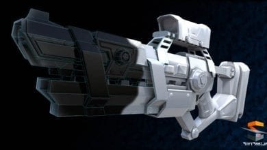 مدلینگ اسلحه در تری دی مکس
