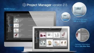 دانلود پلاگین Project manager برای 3DS Max